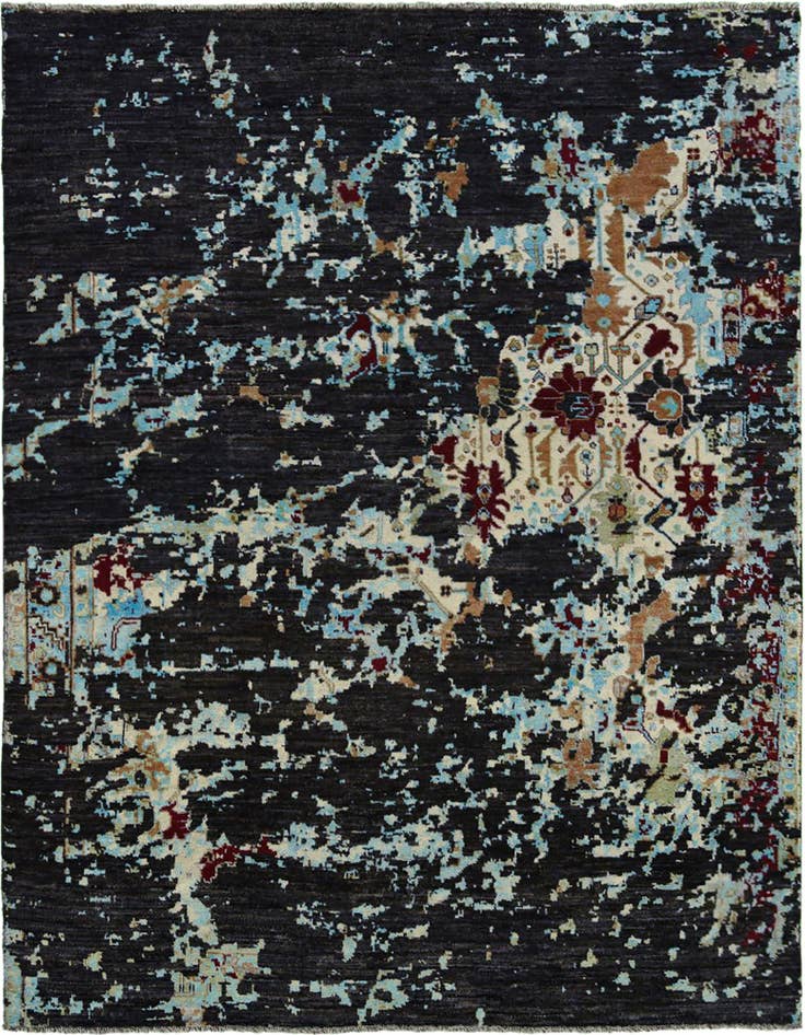 Detail image of 11' x 14' 2 Hand Knotted Darya Wool Rug