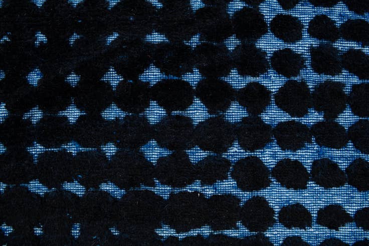 Detail image of 7' 10 x 10' 4 Hand Knotted Darya Wool Rug