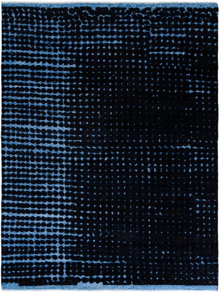Detail image of 7' 10 x 10' 4 Hand Knotted Darya Wool Rug