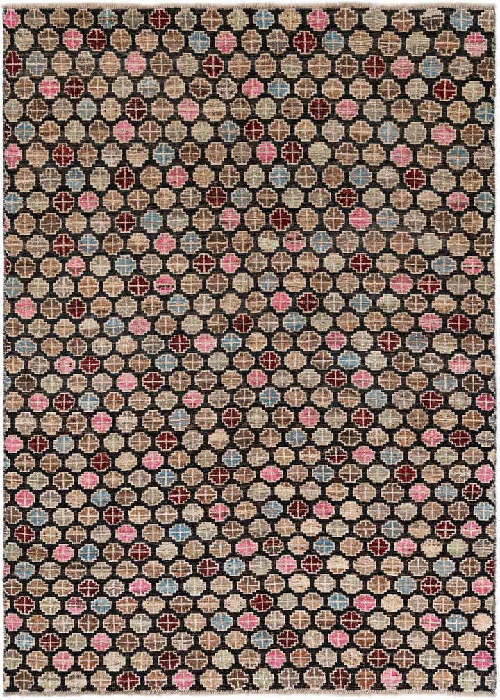 6' 1 x 9' Hand Knotted Darya Wool Rug