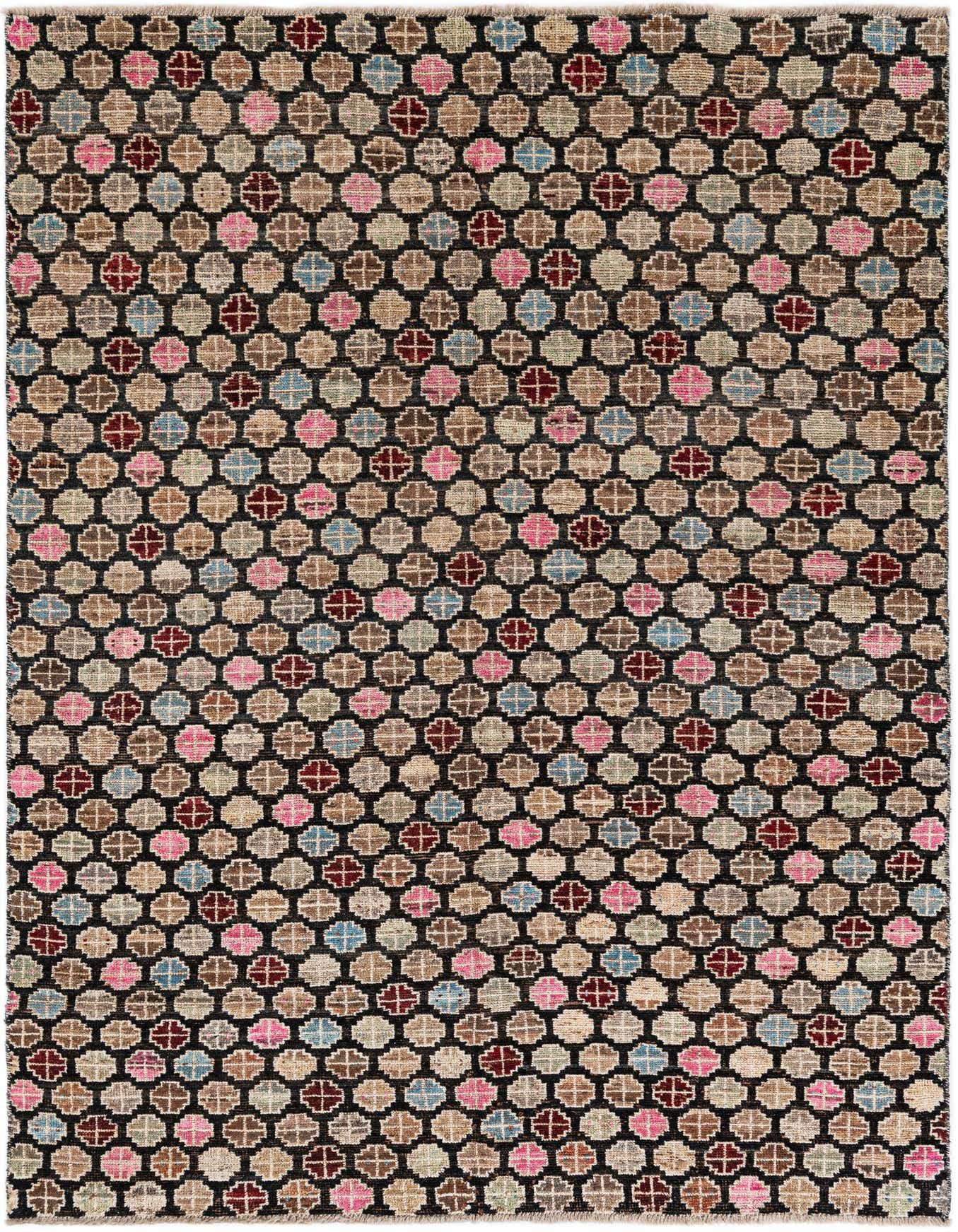 6' 1 x 9' Hand Knotted Darya Wool Rug