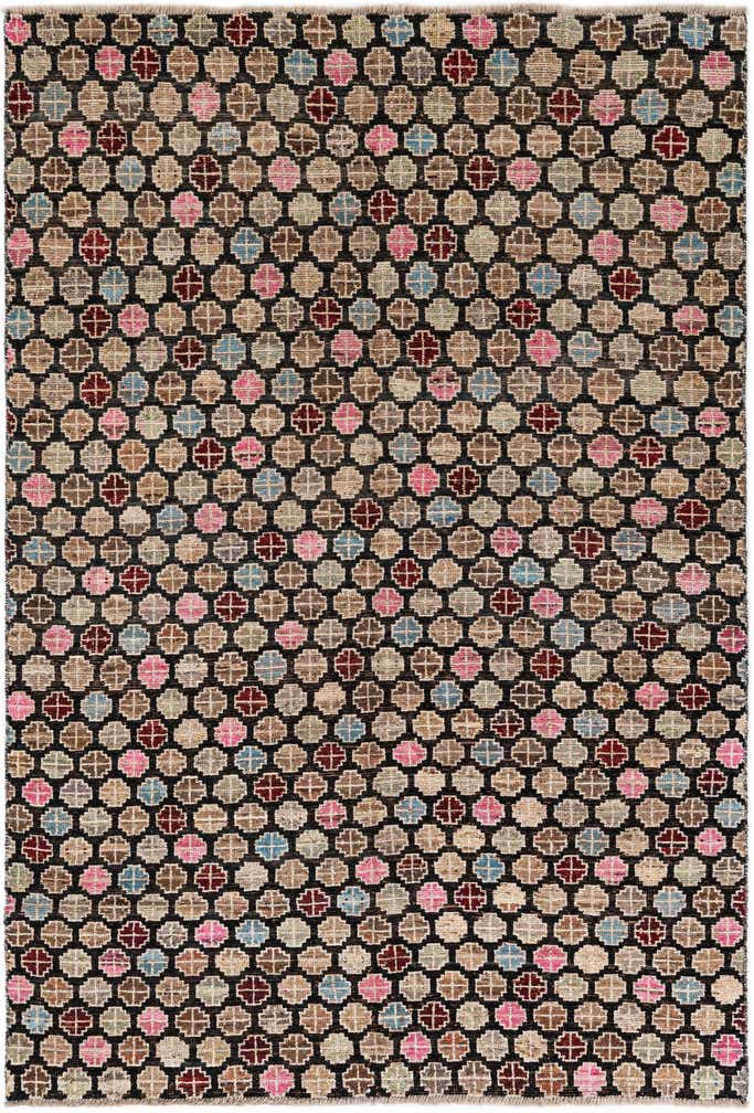 6' 1 x 9' Hand Knotted Darya Wool Rug