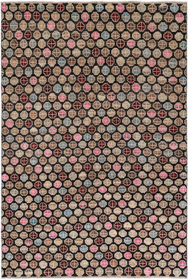 Detail image of 6' 1 x 9' Hand Knotted Darya Wool Rug