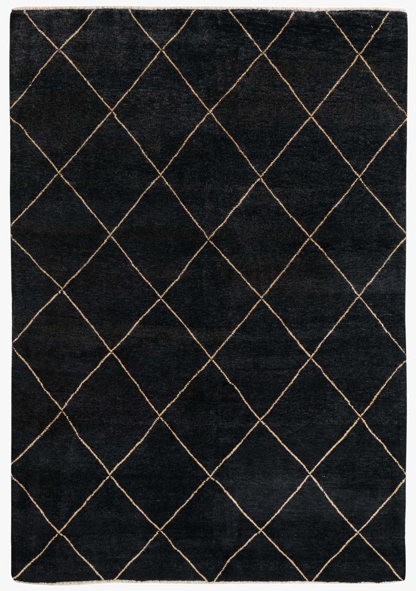 5' 8 x 8' 2  Hand Knotted Darya Wool Rug