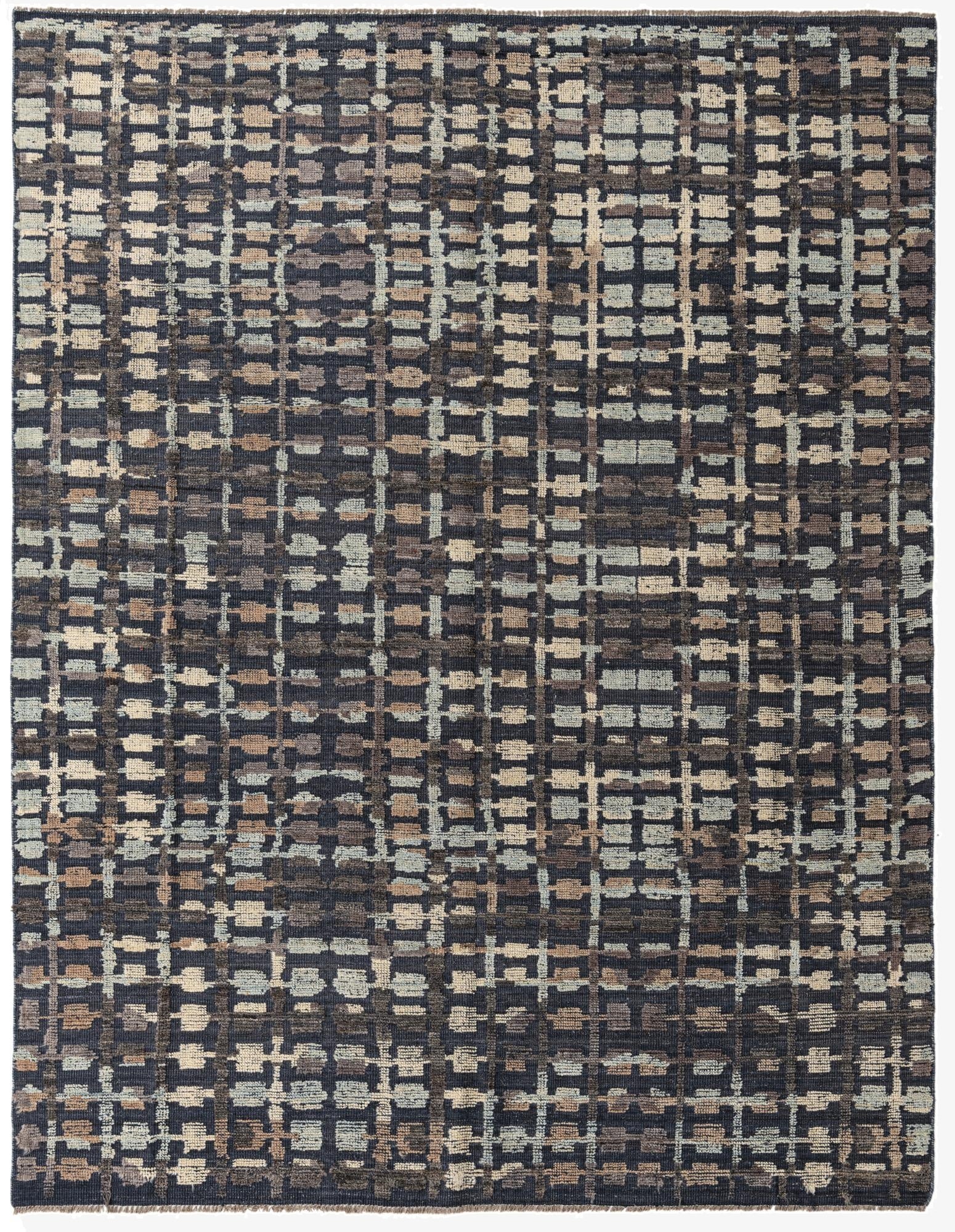 Primary image 8' 1 x 10' 2  Hand Knotted Darya Wool Rug