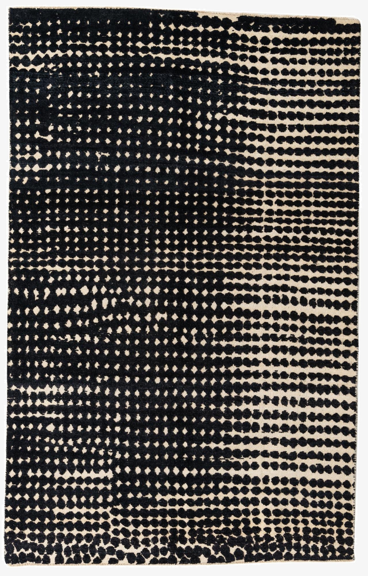 6' 3 x 10'  Hand Knotted Darya Wool Rug