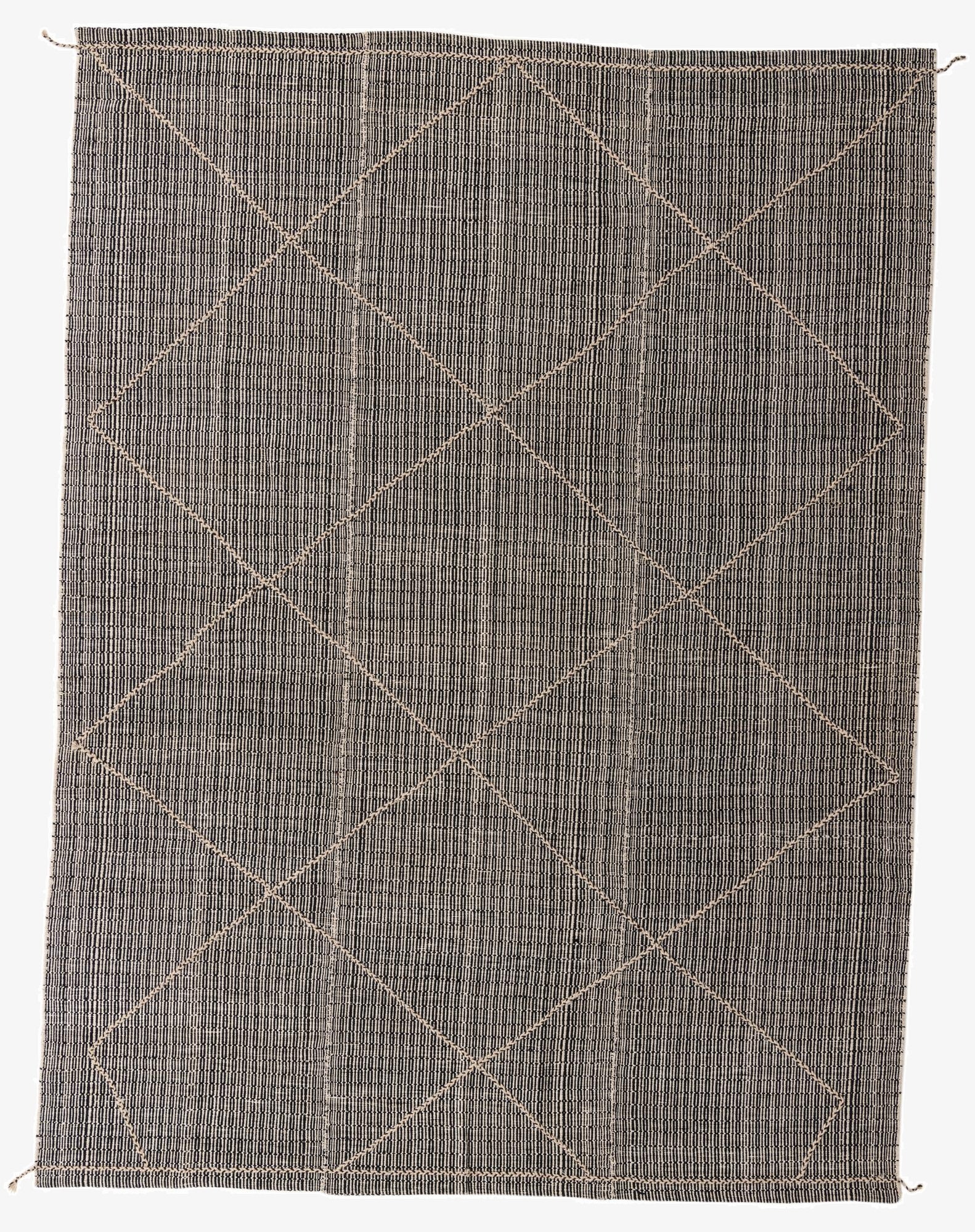 9' x 12'  Hand Knotted Darya Wool Rug