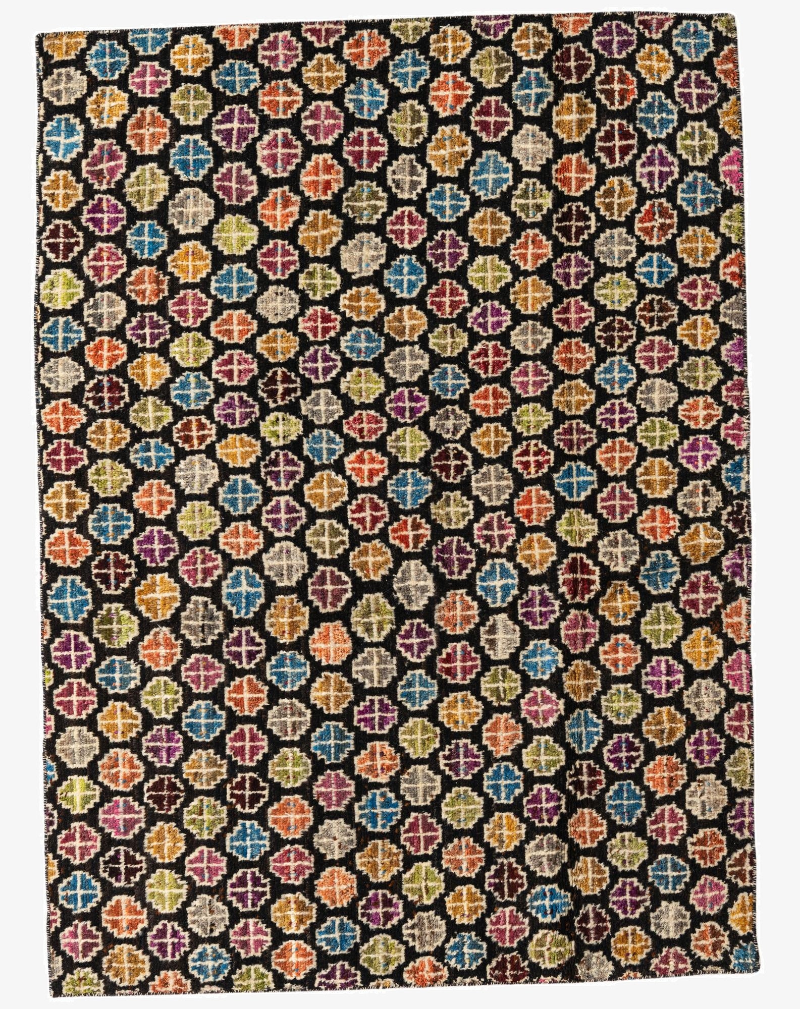 4' 10 x 6' 7  Hand Knotted Darya Wool Rug