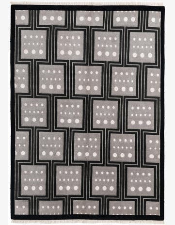 5' 7 x 7' 10 Hand Knotted Darya Wool Rug