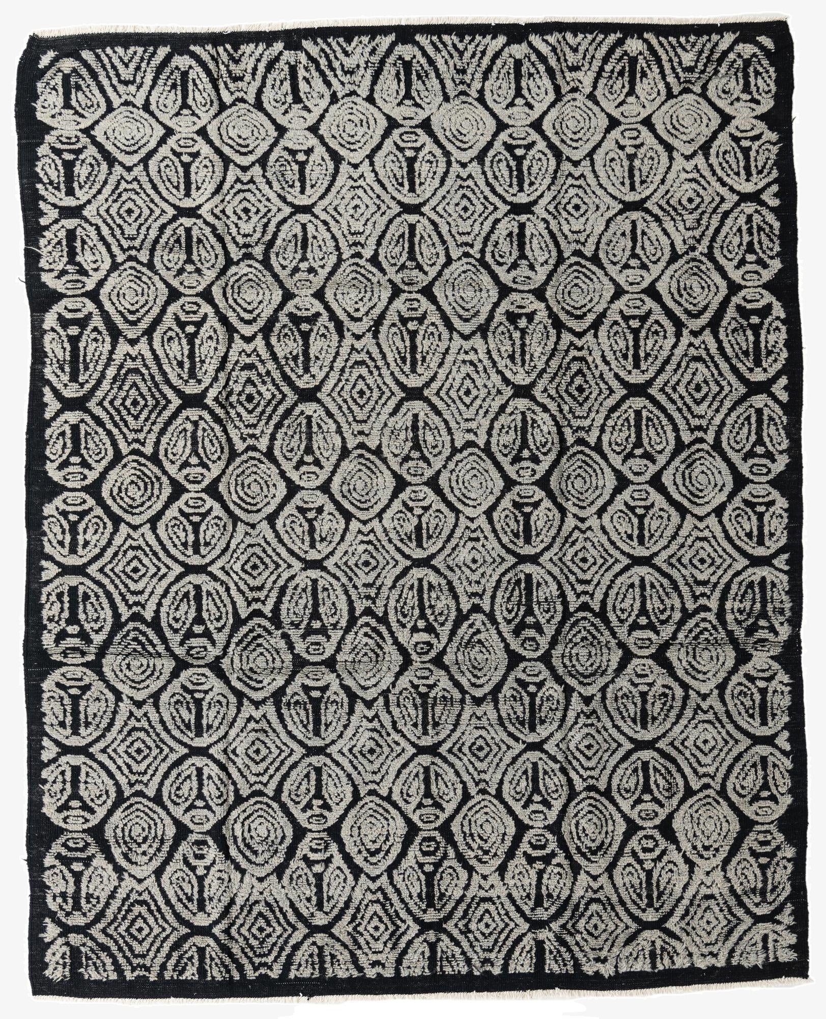 8' 5 x 9' 6  Hand Knotted Darya Wool Rug