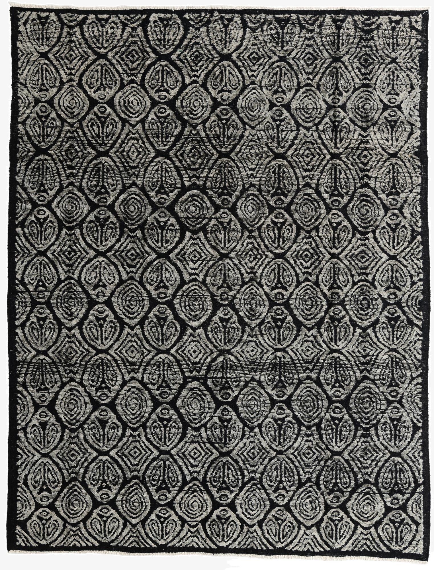 8' 2 x 10' 7  Hand Knotted Darya Wool Rug