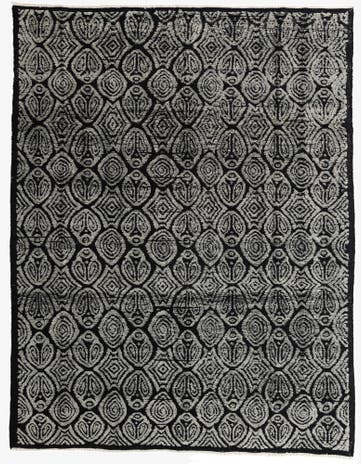 8' 2 x 10' 7 Hand Knotted Darya Wool Rug
