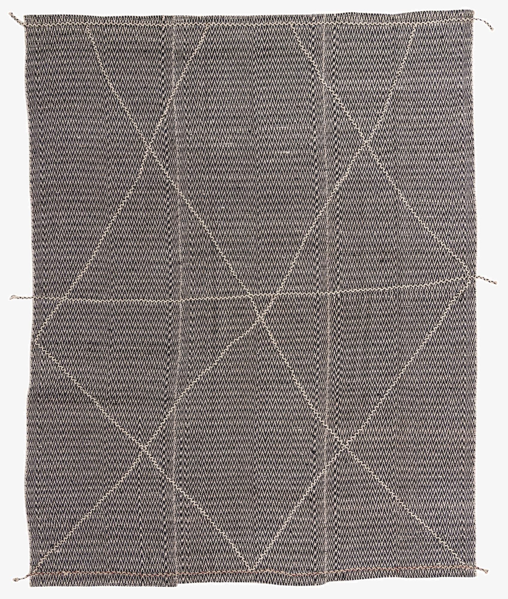 8' 10 x 11' 2  Hand Knotted Darya Wool Rug