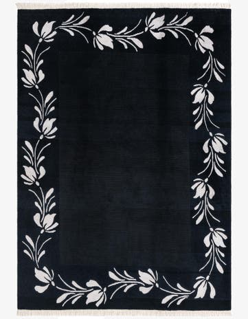 5' 7 x 7' 10 Hand Knotted Darya Wool Rug