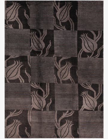 5' 7 x 7' 11 Hand Knotted Darya Wool Rug