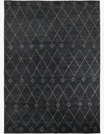 9' 8 x 13' 4 Hand Knotted Darya Wool Rug