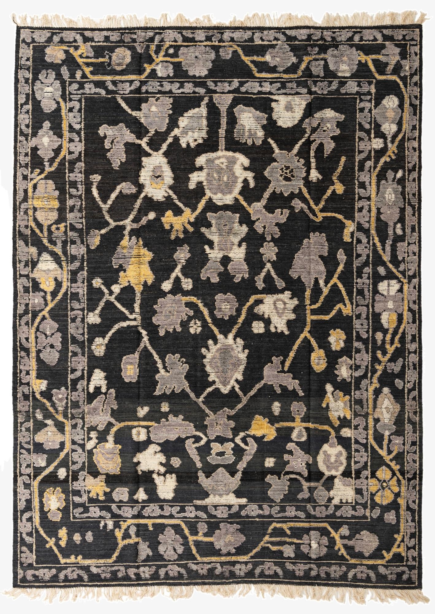 9' x 12' 2  Hand Knotted Darya Wool Rug