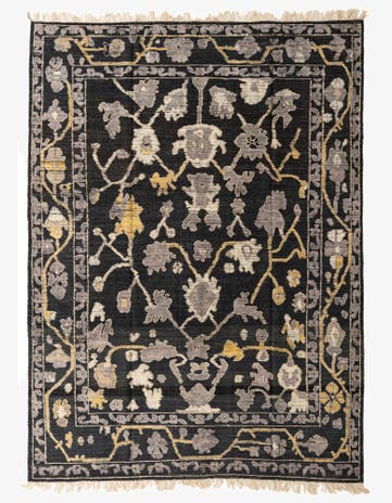 9' x 12' 2 Hand Knotted Darya Wool Rug