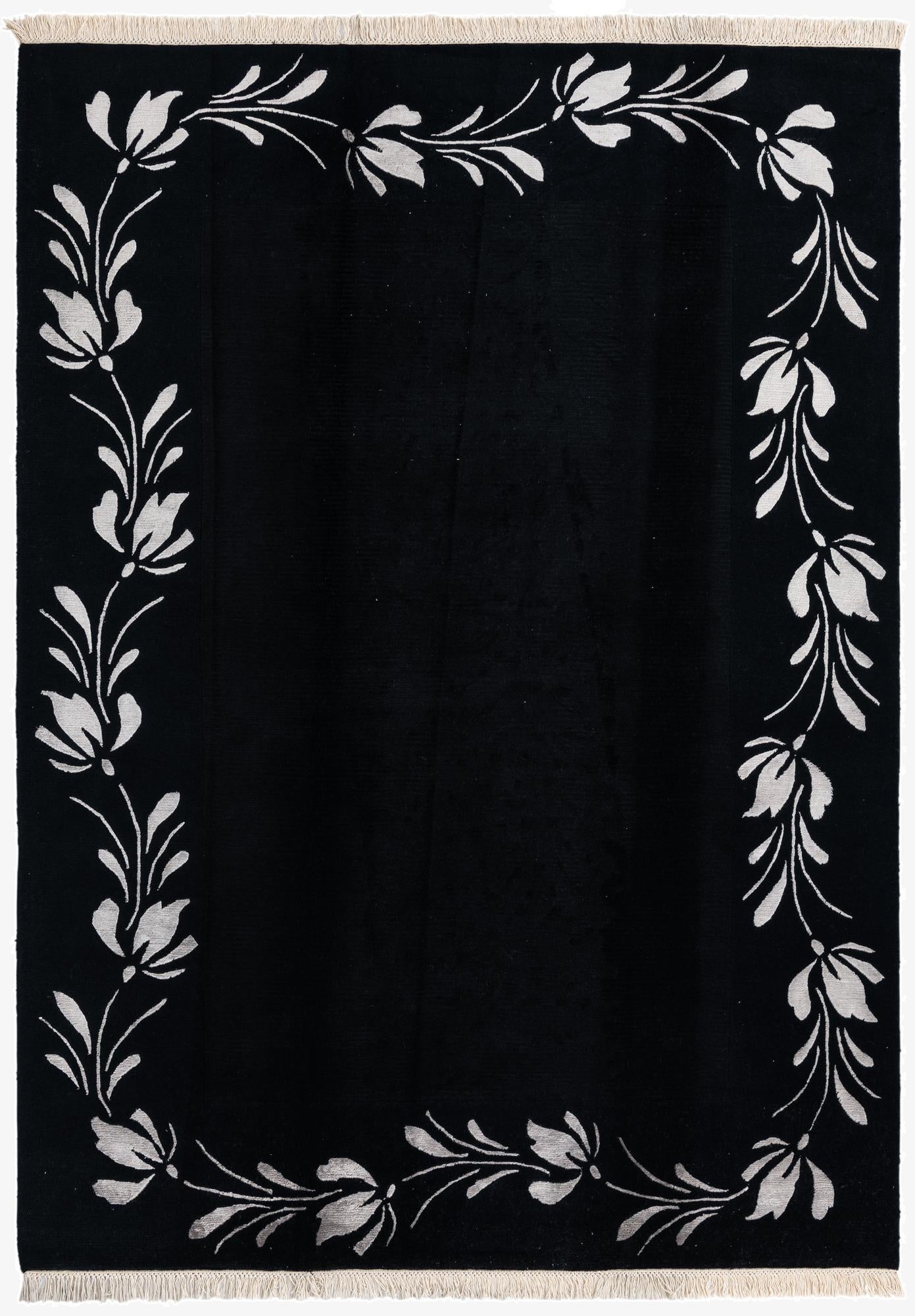 5' 8 x 7' 11  Hand Knotted Darya Wool Rug