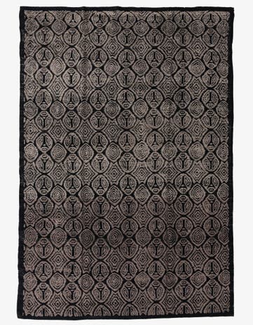 9' 8 x 14' 2 Hand Knotted Darya Wool Rug