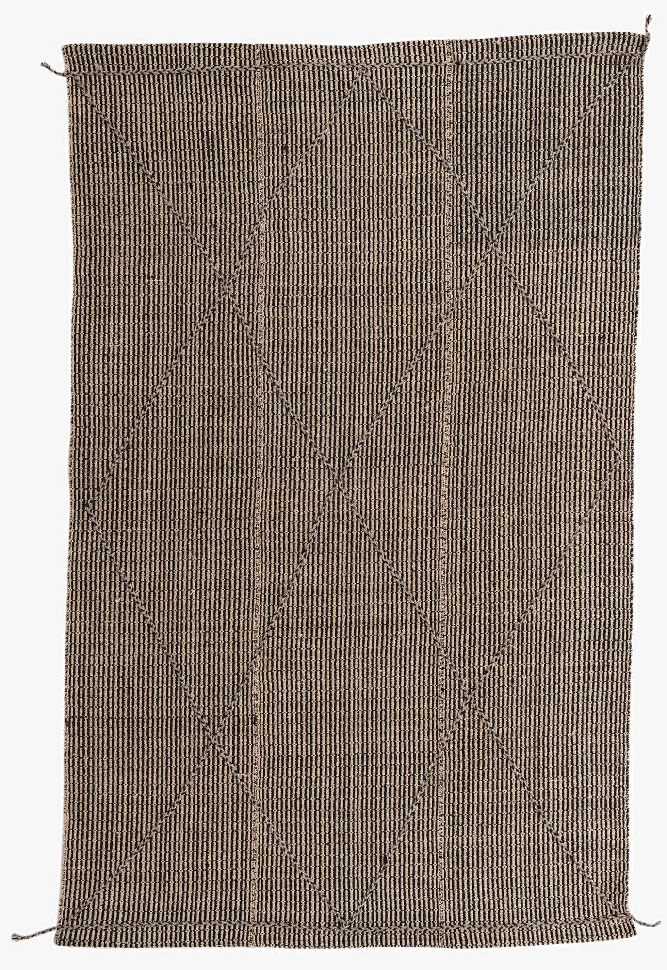 5' 9 x 9' 2  Hand Knotted Darya Wool Rug
