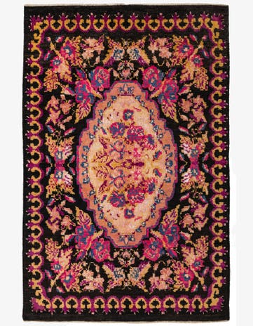 6' 4 x 9' 7 Hand Knotted Darya Rug