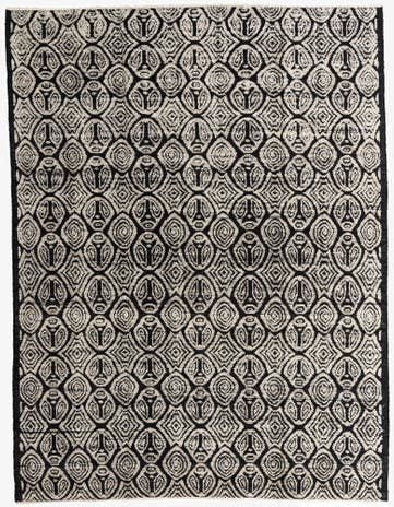 9' 4 x 12' 1 Hand Knotted Darya Wool Rug