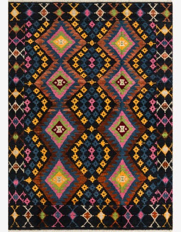 5' 8 x 8' Hand Knotted Darya Rug