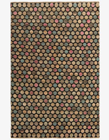 6' 1 x 9' 4 Hand Knotted Darya Wool Rug