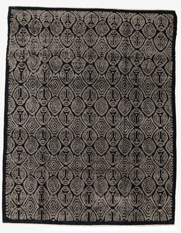 8' 1 x 10' 2 Hand Knotted Darya Wool Rug