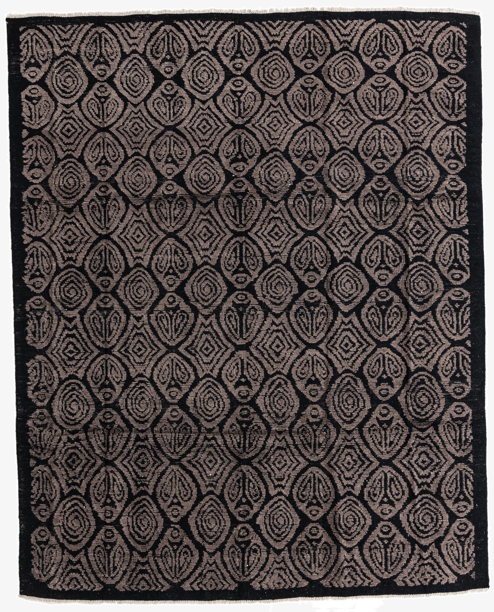 8' x 10'  Hand Knotted Darya Wool Rug