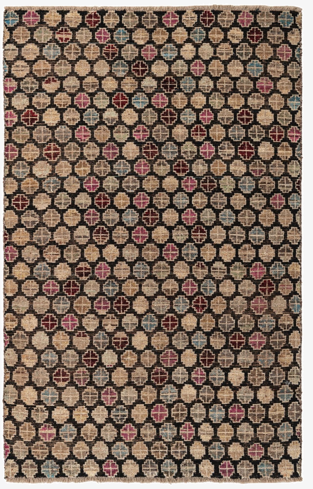 5' x 8'  Hand Knotted Darya Wool Rug