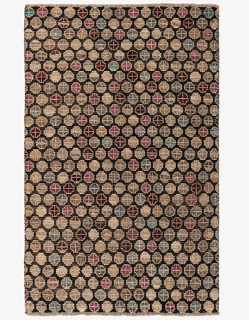 5' x 8' Hand Knotted Darya Wool Rug