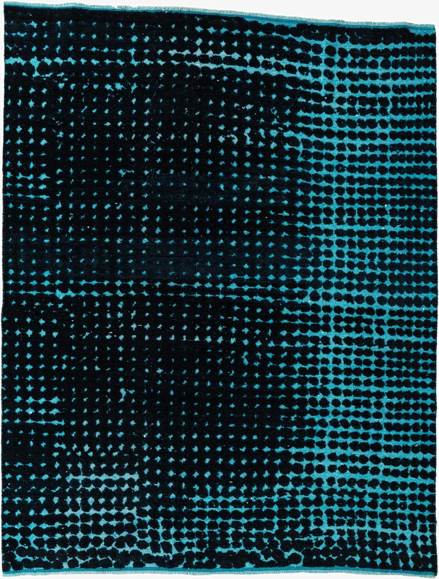 8' x 10' 2  Hand Knotted Darya Wool Rug