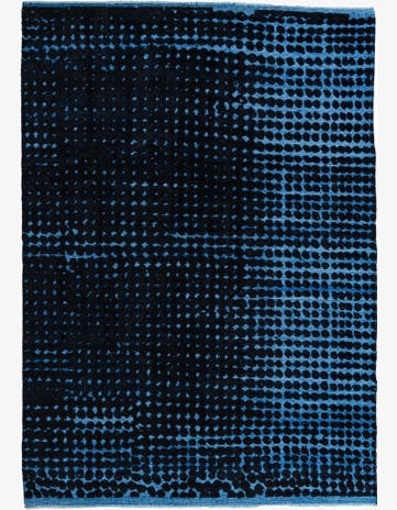 9' x 13' Hand Knotted Darya Wool Rug