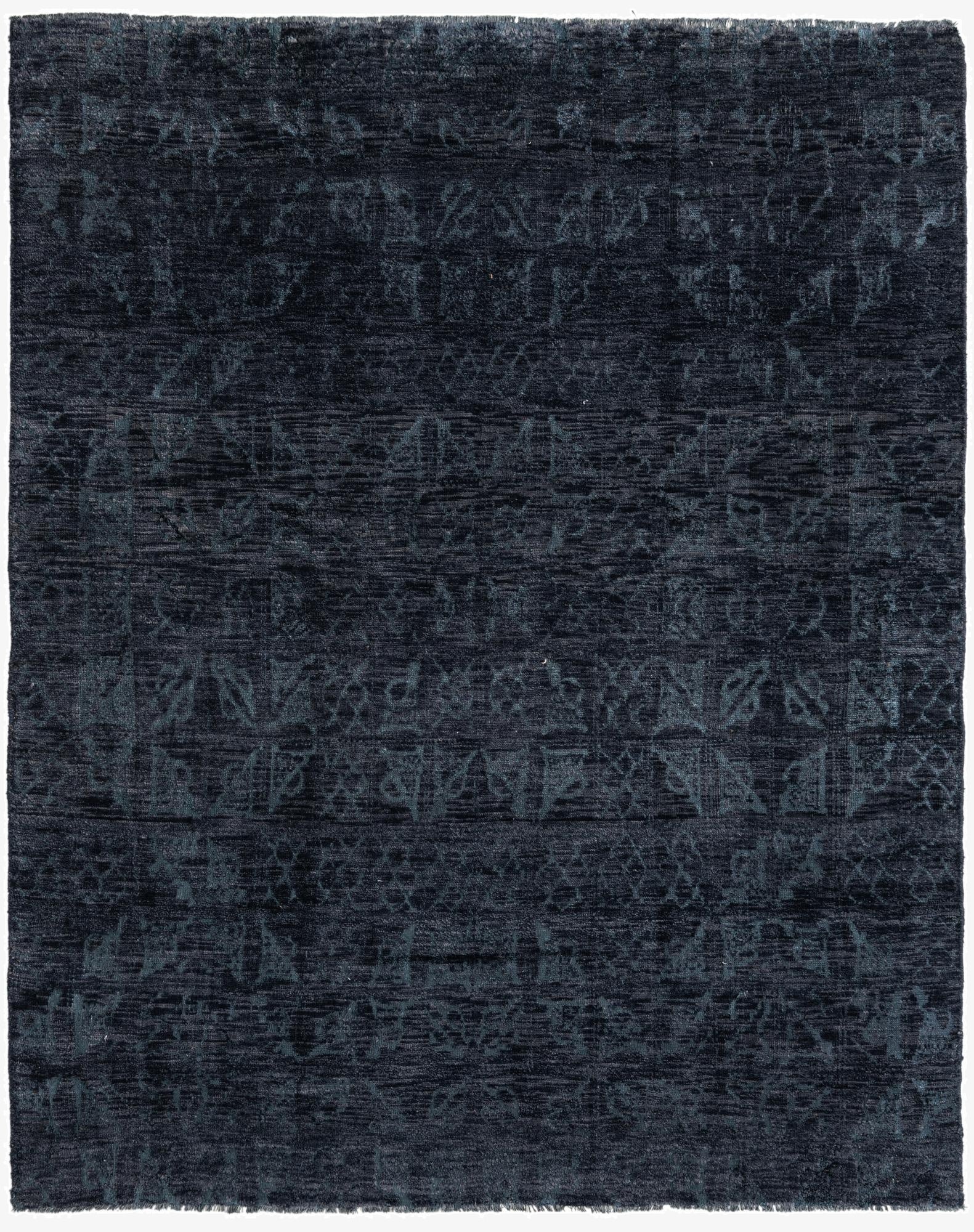 7' 6 x 9' 6  Hand Knotted Darya Rug
