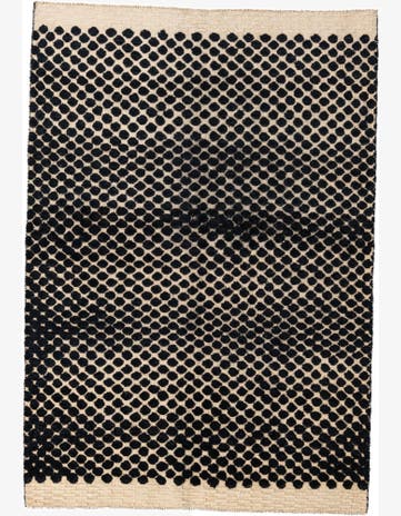 5' 8 x 8' Hand Knotted Darya Wool Rug