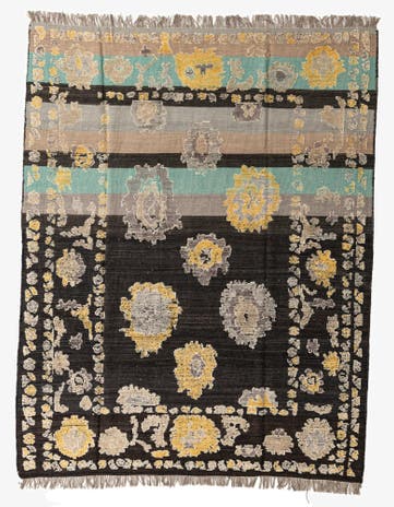 8' 2 x 10' 4 Hand Knotted Darya Wool Rug