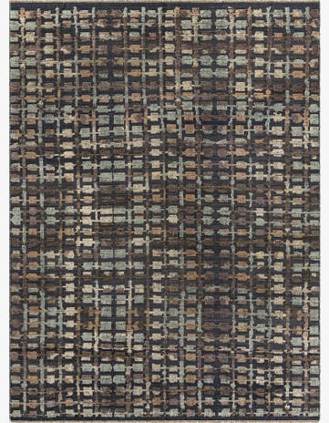 8' x 10' 9 Hand Knotted Darya Wool Rug