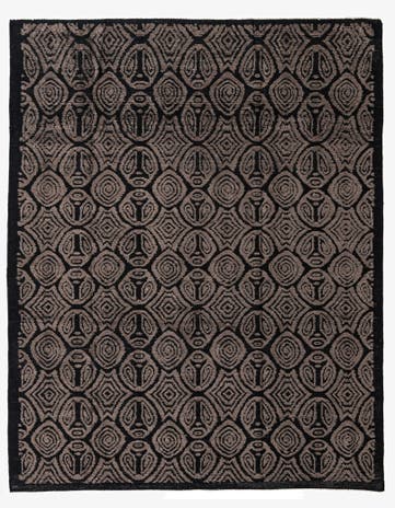 8' 1 x 10' 1 Hand Knotted Darya Wool Rug