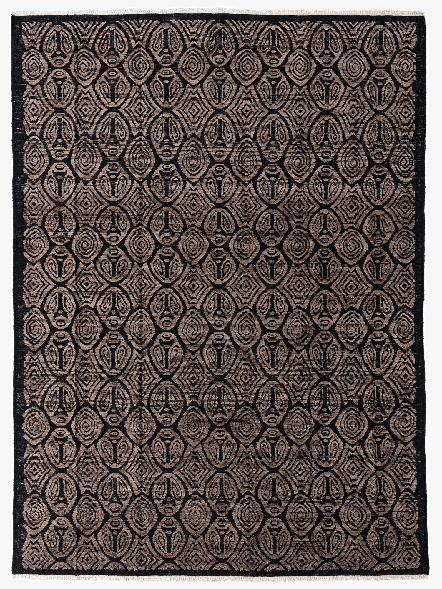 9' 4 x 12' 7  Hand Knotted Darya Wool Rug