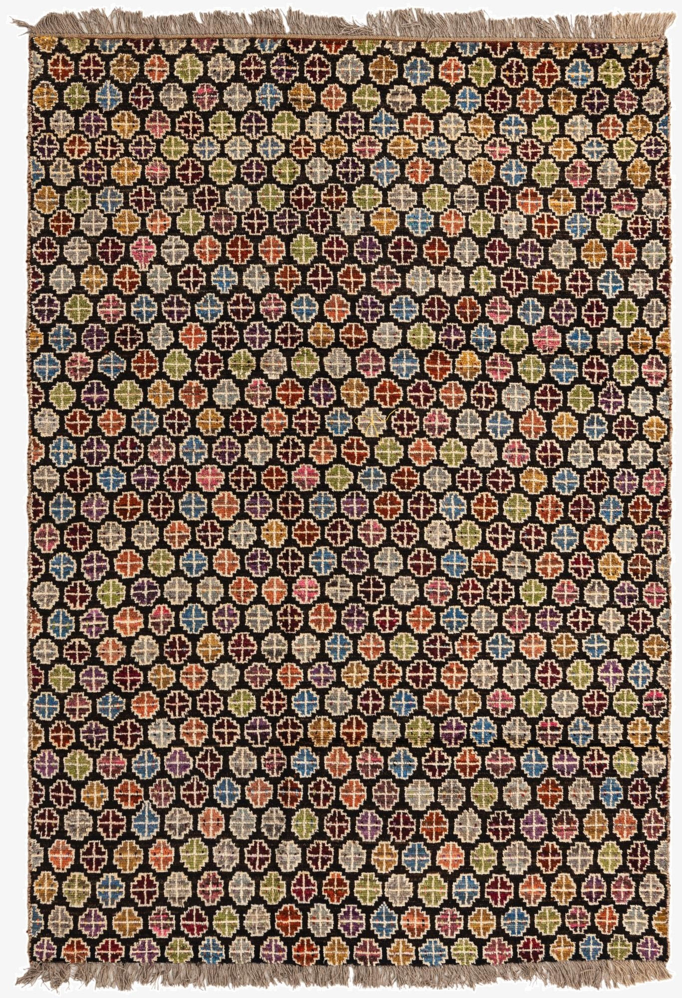 Primary image 6' 2 x 9'  Hand Knotted Darya Wool Rug