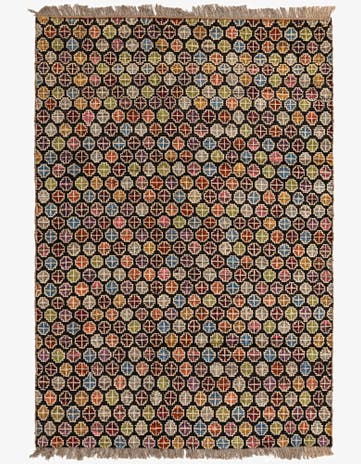 6' 2 x 9' Hand Knotted Darya Wool Rug