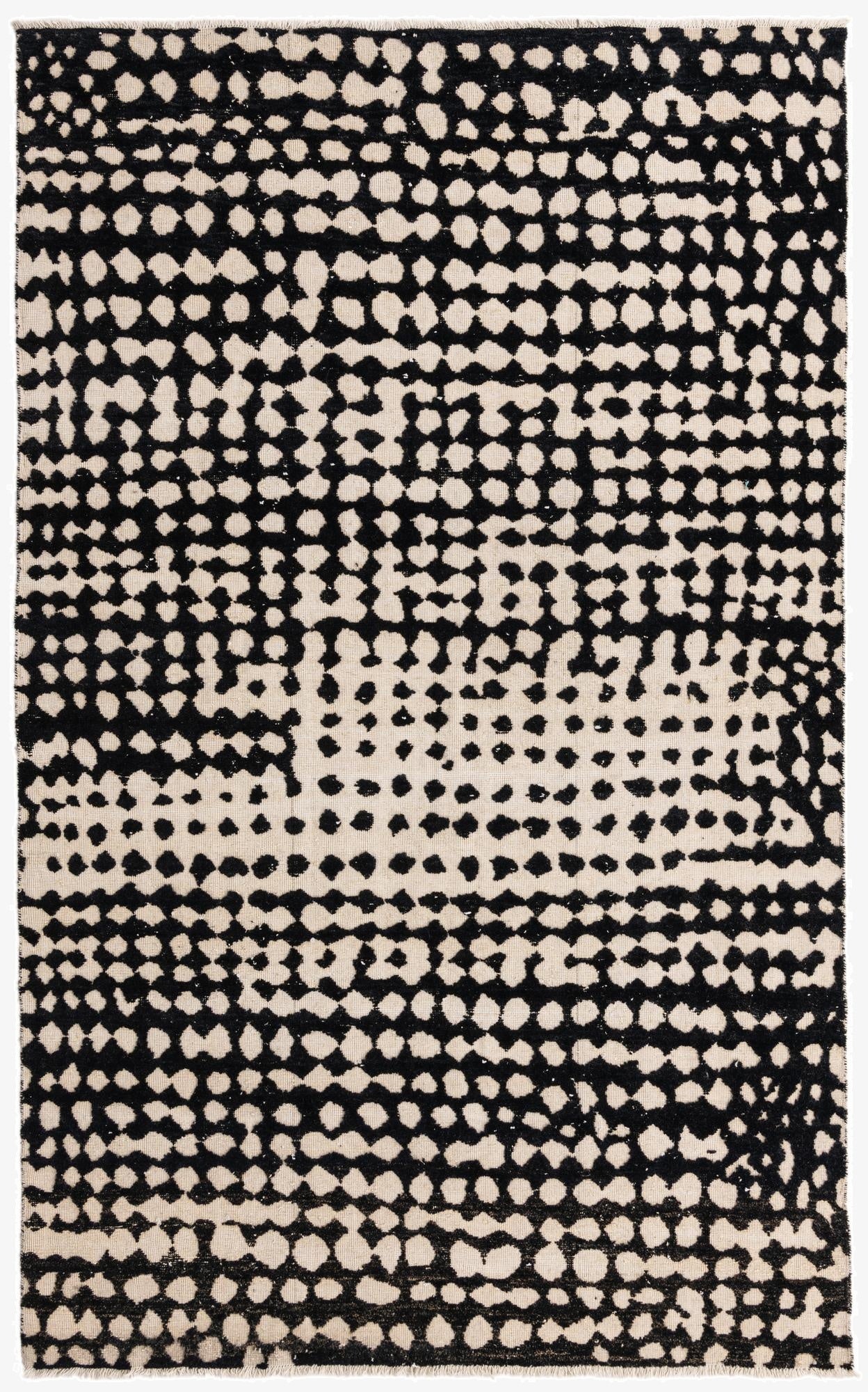 6' 4 x 10' 5  Hand Knotted Darya Wool Rug