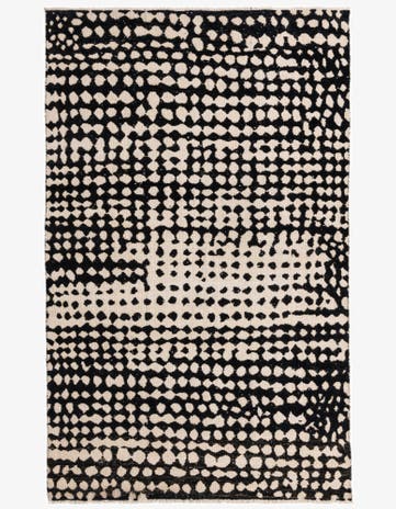 6' 4 x 10' 5 Hand Knotted Darya Wool Rug