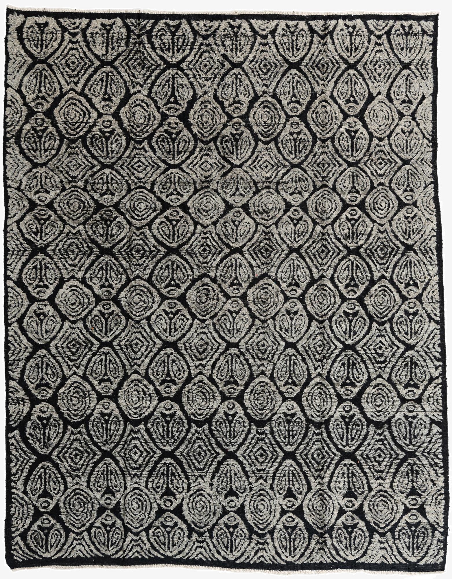 8' 2 x 10' 4  Hand Knotted Darya Wool Rug