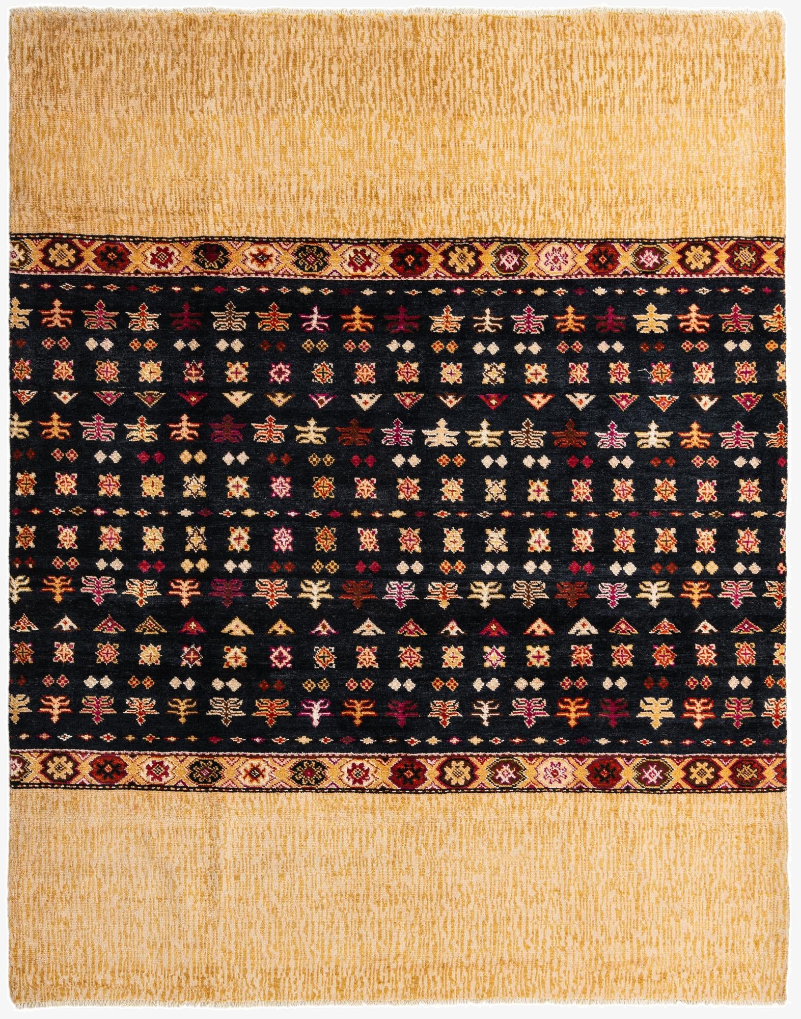 7' 10 x 10' 1  Hand Knotted Darya Rug