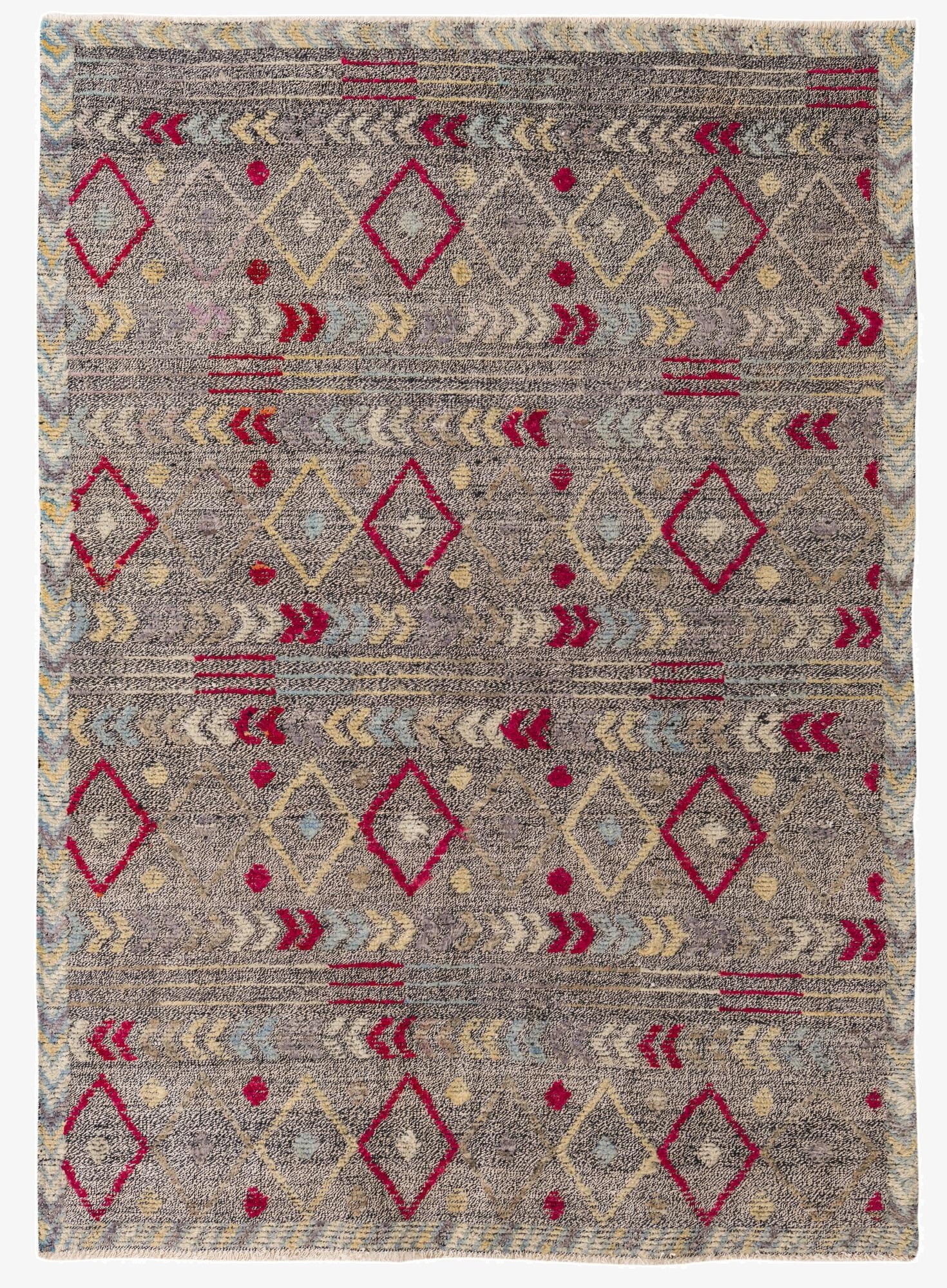 5' x 7' 10  Hand Knotted Darya Wool Rug