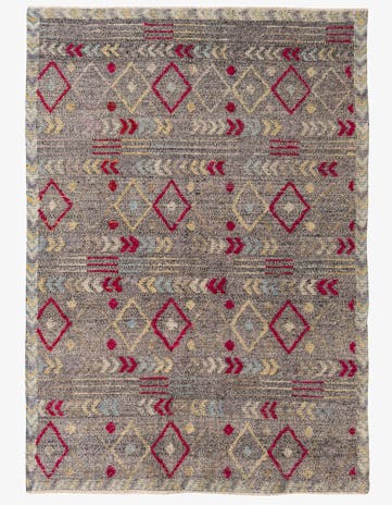 5' x 7' 10 Hand Knotted Darya Wool Rug