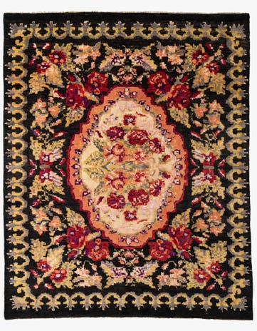 8' x 9' 9 Hand Knotted Darya Rug